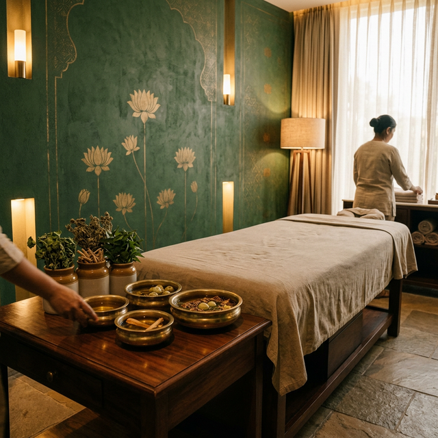Premium Ayurvedic Hospital Environment